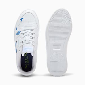 Sneakers Carina Street Butterfly Enfant et adolescent, PUMA White-Hyperlink Blue-Silver Sky, extralarge
