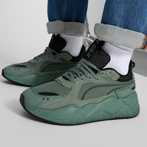 Tenis para hombre RS-X New Mono, Green Moon-PUMA Black, extralarge
