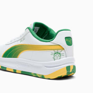 Tenis para hombre GV Special NYC Flagship, PUMA White-Sunny Yellow-Archive Green, extralarge