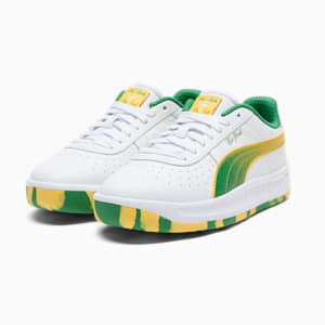 Tenis para hombre GV Special NYC Flagship, PUMA White-Sunny Yellow-Archive Green, extralarge