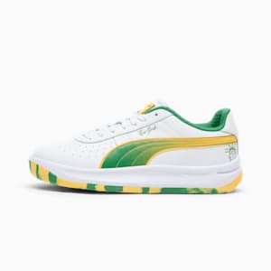 Tenis para hombre GV Special NYC Flagship, PUMA White-Sunny Yellow-Archive Green, extralarge