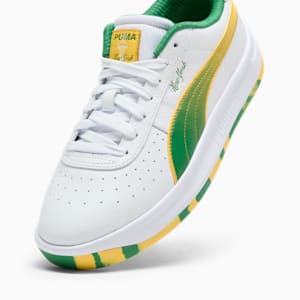 Tenis para hombre GV Special NYC Flagship, PUMA White-Sunny Yellow-Archive Green, extralarge