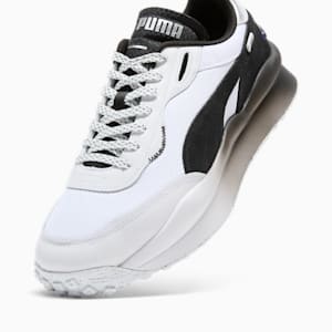 Style Rider Zinc Men's Sneakers, PUMA White-PUMA Black-PUMA Silver, extralarge