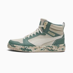 Tenis para hombre Rebound V6 Camo, Alpine Snow-Warm White-Green Moon, extralarge