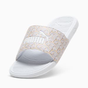 Cool Cat 2.0 Pride Men's Slides, PUMA White-PUMA White, extralarge