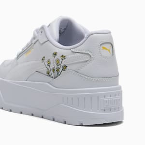 Tenis para mujer Karmen II Idol Floral, PUMA White-PUMA White-Sunny Yellow, extralarge