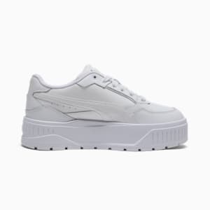 Tenis para mujer Karmen II Idol Floral, PUMA White-PUMA White-Sunny Yellow, extralarge