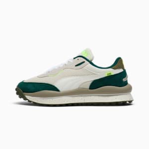 Tenis para hombre Style Rider Mix, Warm White-Alpine Snow-Velvet Moss, extralarge