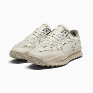 Style Rider Trim Women's Sneakers, Warm White-Desert Dust-Vapor Gray, extralarge