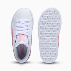 Tenis para niños pequeños Basket Glitter, PUMA White-Pink Fruit, extralarge
