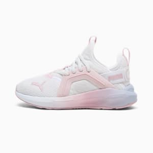 Soft Enzo 5 Rose Little Kids' Sneakers, PUMA White-Rose Wine, extralarge