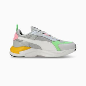 PUMA X-Ray Fluido V1 Women's Sneakers, Silver Mist-Spring Fern-Pearl Pink, extralarge-IND