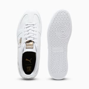 Palermo Leather MH Sneakers, PUMA White-PUMA Black-PUMA Gold, extralarge