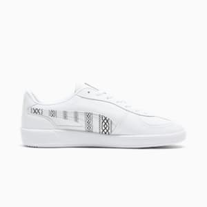 Palermo Leather MH Sneakers, PUMA White-PUMA Black-PUMA Gold, extralarge