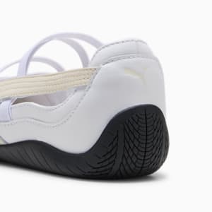 Speedcat Ballet Leather Women's Shoes, PUMA White-Alpine Snow, extralarge