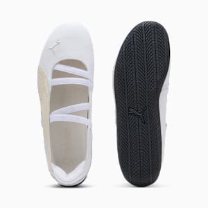 tenis para mujer Speedcat Ballet Leather, PUMA White-Alpine Snow, extralarge