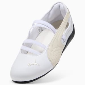 Speedcat Ballet Leather Women's Shoes, PUMA White-Alpine Snow, extralarge