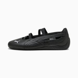 tenis para mujer Speedcat Ballet Leather, PUMA Black-PUMA White, extralarge