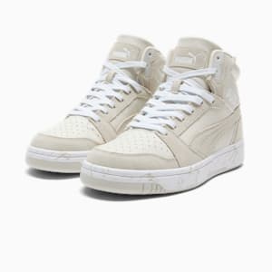Tenis para hombre Rebound V6 Marble, Vapor Gray-Sedate Gray-PUMA White, extralarge