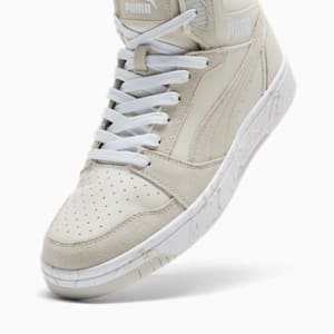 Tenis para hombre Rebound V6 Marble, Vapor Gray-Sedate Gray-PUMA White, extralarge