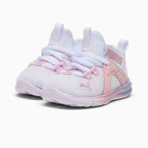 Enzo 2 Rose Toddlers' Sneakers, PUMA White-Rose Mauve, extralarge