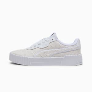 Tenis para mujer Carina 3.0 Lace, PUMA White-PUMA White, extralarge