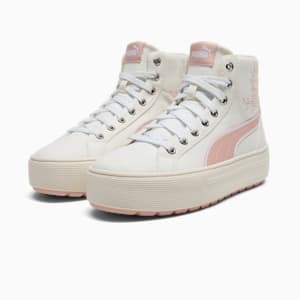Tenis mid para mujer Kaia 2.0 Novelty Flower, Frosted Ivory-Rose Quartz, extralarge