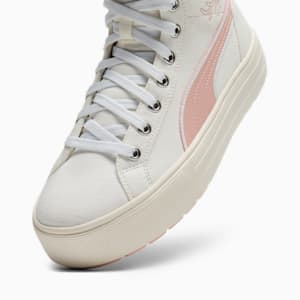 Tenis mid para mujer Kaia 2.0 Novelty Flower, Frosted Ivory-Rose Quartz, extralarge
