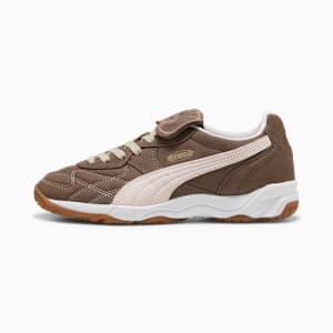 King Indoor Wine Club Wns Women, Flat Bronze-PUMA White, extralarge