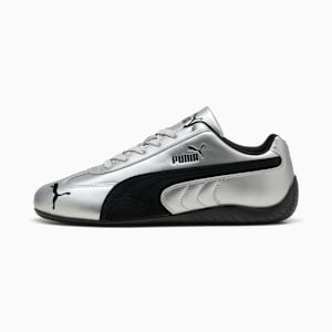 Speedcat Metallic Sneakers Unisex, PUMA Silver-PUMA Black, extralarge