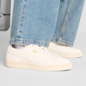 Tenis Charles F. Stead Suede II, PUMA White-PUMA White, extralarge