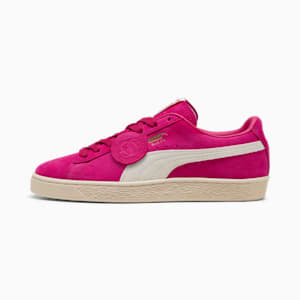 Tenis Charles F. Stead Suede II, Pink Alert-PUMA White, extralarge