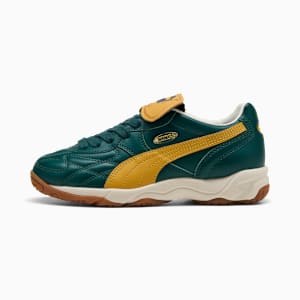 King Indoor Sneakers Youth, Green Terrain-Archive Gold, extralarge