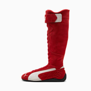 Speedcat Boot Women's Knee-High Boots, For All Time Red-Frosted Ivory, extralarge