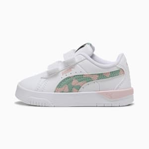 Jada Classic Girly Sneakers Toddlers, PUMA White-Light Moss-Mauve Mist, extralarge