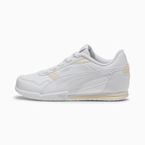 Bella Donna SL AC Kids, PUMA White-PUMA White-PUMA Silver, extralarge