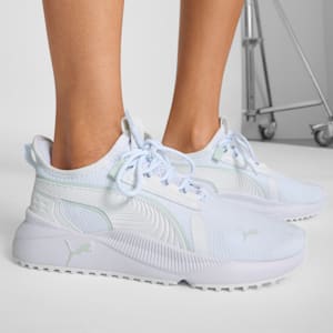 Tenis para mujer Pacer Future Street Clean, PUMA White-Peaceful Blue, extralarge