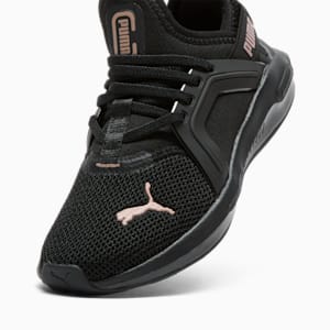 Soft Enzo 5 Rose Gold Little Kids' Sneakers, PUMA Black-Rose Gold, extralarge