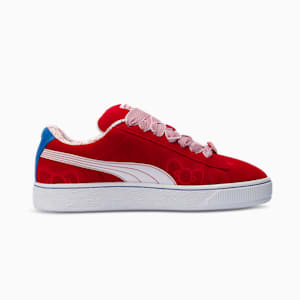 Tenis de gamuza para mujer XL Red Bow PUMA x HELLO KITTY® AND FRIENDS, For All Time Red-PUMA White-Mountain Blue, extralarge