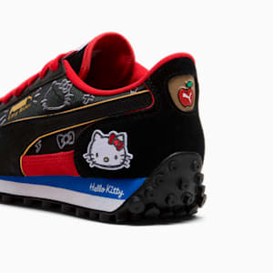 PUMA x HELLO KITTY® AND FRIENDS Easy Rider Goth Women's Sneakers, PUMA Black-For All Time Red-Mountain Blue, extralarge
