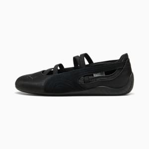 Speedcat Satin Ballet Sneakers Women, PUMA Black-Cool Dark Gray, large-GBR