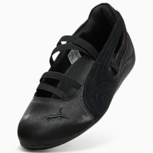 Speedcat Ballet Satin Women's Shoes, PUMA Black-Cool Dark Gray, extralarge