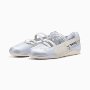 Speedcat Ballet Satin Women's Shoes, Silver Mist-Warm White, extralarge