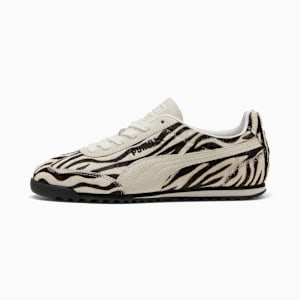 Arizona Zebra Sneakers Women, PUMA Black-Warm White, large-GBR