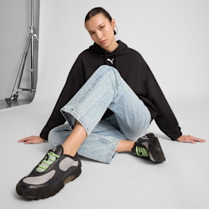 ユニセックス PUMA x SKEPTA スコープ MU スニーカー, Flat Dark Gray-PUMA Silver, extralarge-JPN