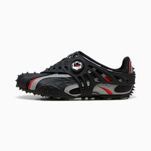 A$AP ROCKY x PUMA Mostro Gabbia Leather Sneakers Unisex, PUMA Black-PUMA Silver, extralarge