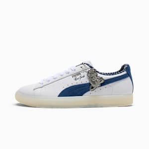 Clyde Graffiti Flagship Unisex, PUMA White-Persian Blue, extralarge