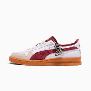 Indoor Graffiti Flagship Unisex, PUMA White-Vapor Gray-Ruby Shimmer, extralarge