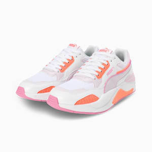 X-Ray 2 Square Women’s Superior Comfort Casual Shoes, Puma White-Lavender Fog-Peach Pink-Opera Mauve, extralarge-IND