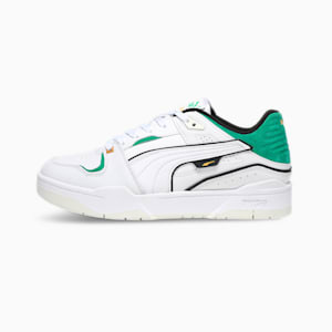 Slipstream Bball Sneakers, PUMA White-Archive Green, extralarge-IND